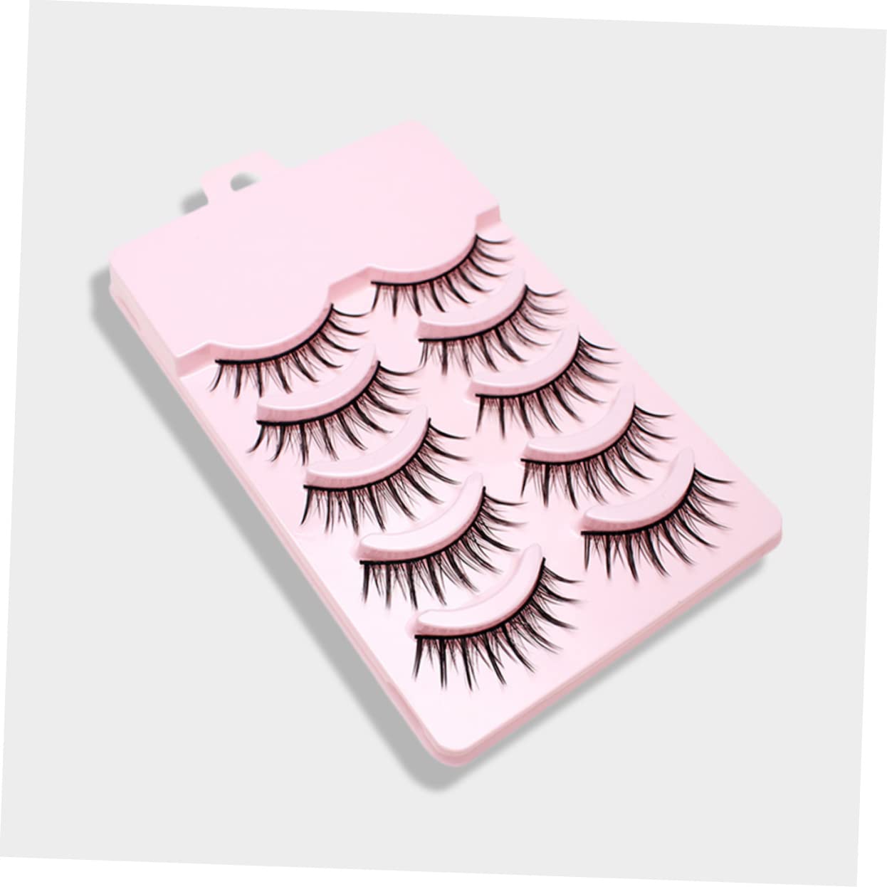 Healeved 5 Set Di Ciglia Finte Per Donna Kit Di Ciglia Finte Soffici Ciglia Singole 10 Paia*5