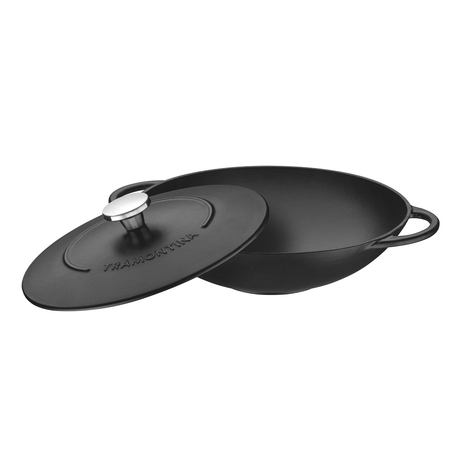 Tramontina Trento Wok 32 cmEnamel Cast Iron