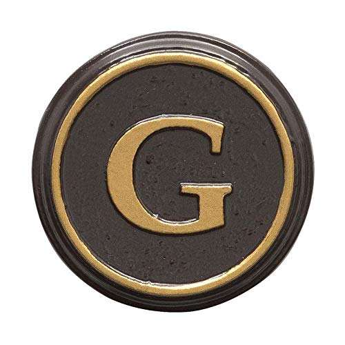 Whitehall 2515OG Balmoral Monogram with Alumi-Shield in Bronze and Gold Finish