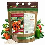 CULTIVERS Concime al Calcio per Pomodori e Peperoni 1 kg Biologico a Azione Immediata Correttore di Carenze Migliora la Fruttificazione e Rafforza la Resistenza Naturale della Coltura