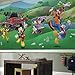 Produktbild RoomMates jl1435 m Mickey und Friends Roadster Racer XL Stuhl Schiene Ziegelsteinwand Wandbild 6 "x 10.5  ultra-strippable