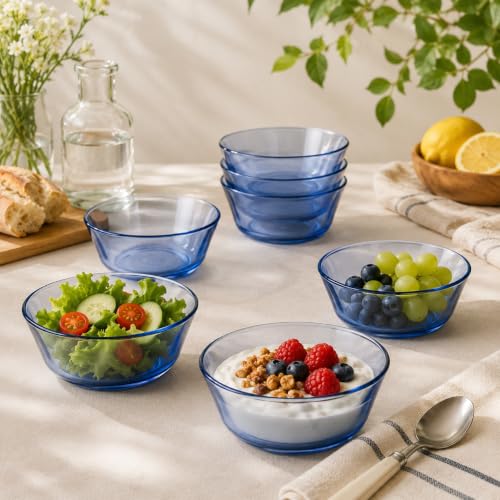 Image of Duralex LYS Marine Table Bowl 250 ml Pack of 6