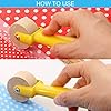 Blulu 1 Pcs Quilting Seam Roller, Sewing Seam Wallpaper Roller with Easy to Grip Handle for Quilting, Sewing, Print, Ink, Wallpaper, Home Decoration #3