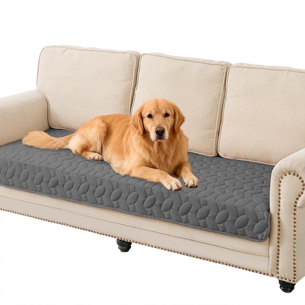Ameritex Pet Bed Cover Dog Bed Blanket for Sofa and Furniture Waterproof New Pattern Design 30x70 Inch Dark