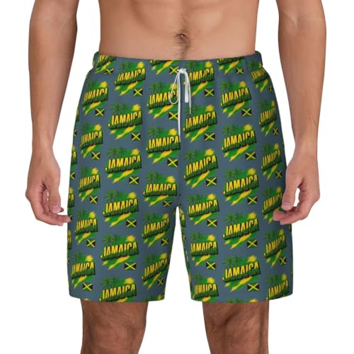 Bañador de Jamaica para hombre con bolsillos prácticos para surf y playa