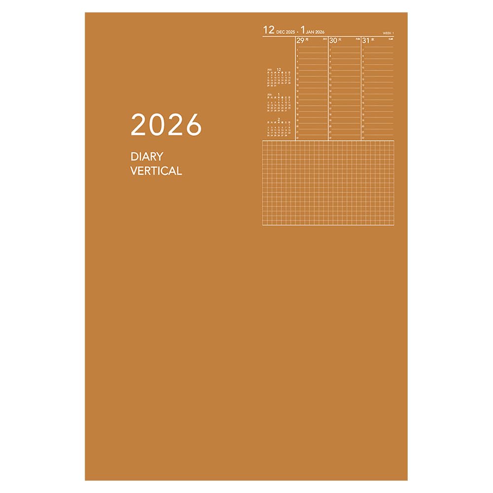 Amazon | ダイゴー 手帳 2026 スケジュール帳 アポイント ウィークリー