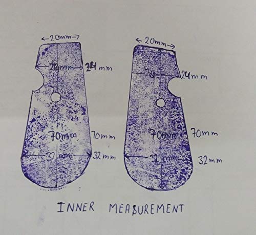 Warreplica Mauser C96 Broom Handle Pistol Grip - Wooden German Army Handle - Repro #TOP4