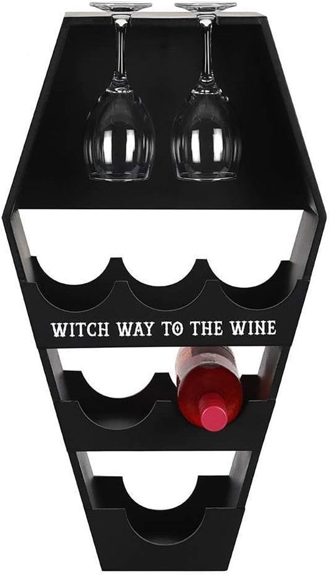 COFFIN WINE SHELF C/1