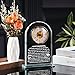 Qianwei Graduation Gifts for Her Him - Crystal Clock Class of 2025 Gifts Present Women Men College Middle High School Congrats Grad Graduate Present Keepsake for Masters Degree Phd Senior Student