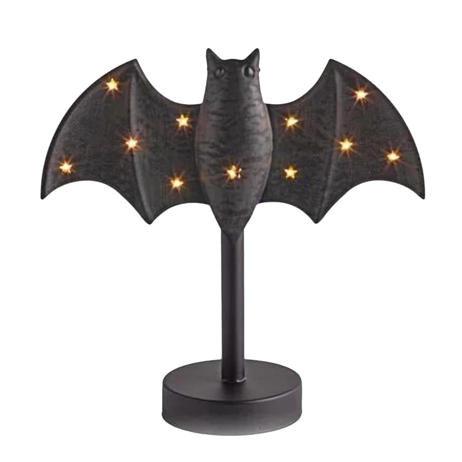 Bougeoir gothique chauve-souris pour illuminer vos soirées sur le patio