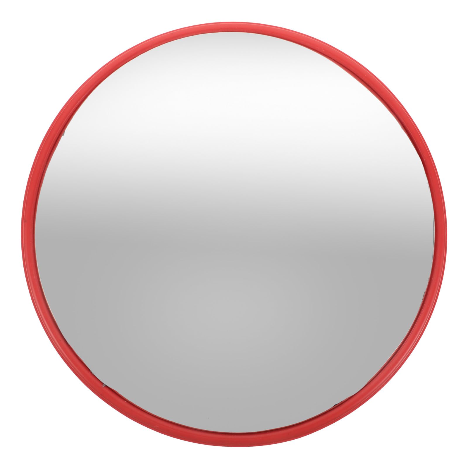 Kisangel Miroir convexe d'intérieur, miroir de circulation grand angle pour une sécurité accrue dans les bureaux, entrepôts, parkings et zones d'angle mort, orange