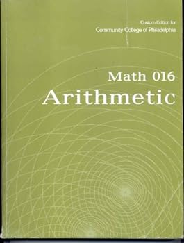 Paperback Arithmetic: Math 016, Community College of Philadelphia Book