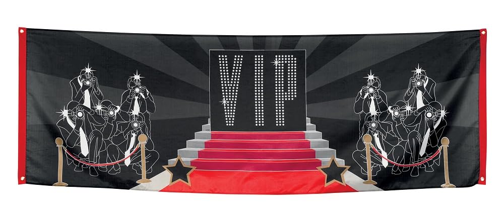 Boland 44155 VIP Banner Banner, 74 x 220 cm