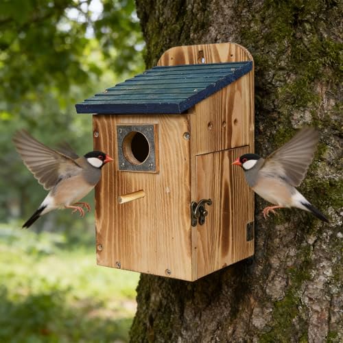 Abri à oiseaux résistant aux intempéries pour jardin