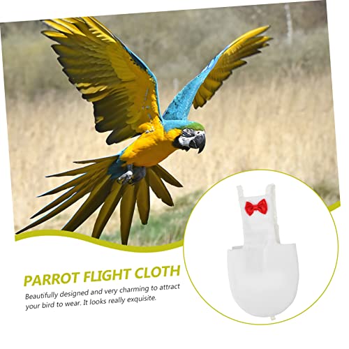 GANAZONO fraldas de pássaro voador roupa de pássaro reutilizável tamanho adequado para pássaros fral