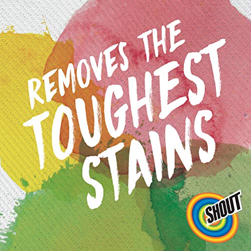 Shout Advanced Stain Remover Brush, Ultra Concentrated Gel with Built