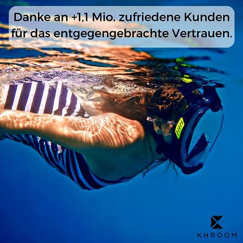 Tauchmaske Khroom von DEKRA® geprüft CO2 sicher