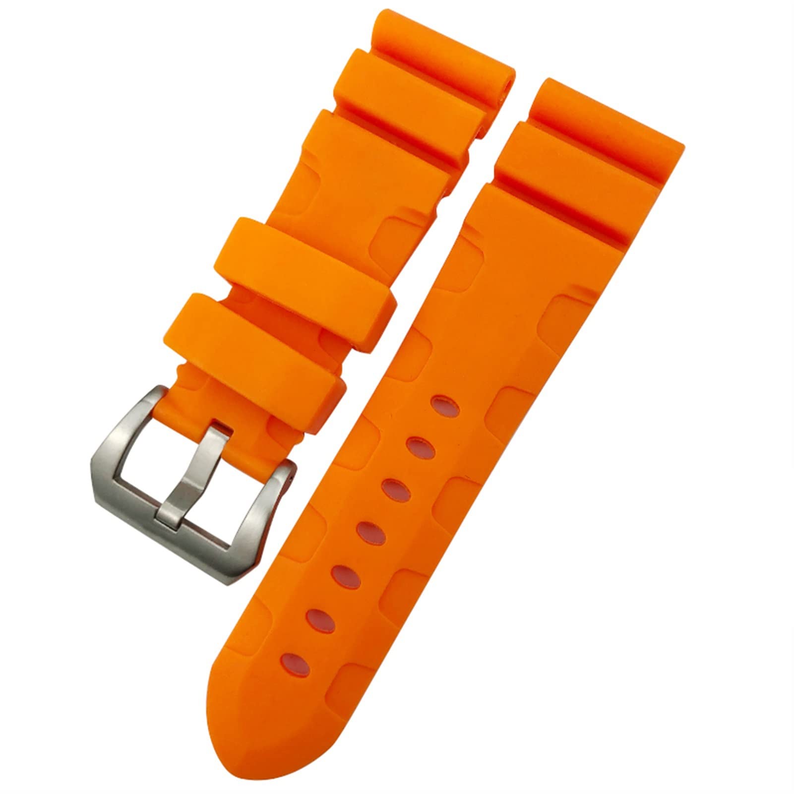 Bracelet de montre en caoutchouc silicone premium pour Panerai Luminor Submersible 22mm 24mm 26mm