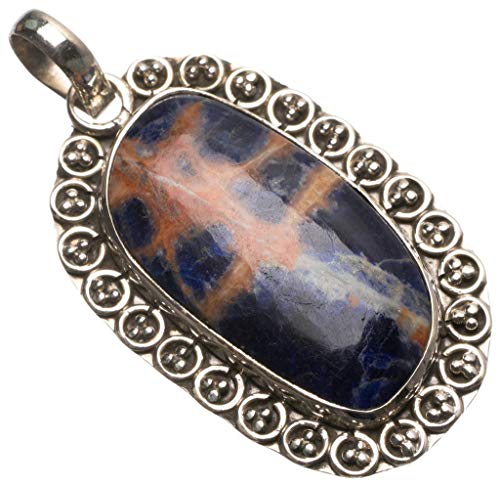 Pendentif Sodalite Argent 925 authentique contre les bijoux ternes