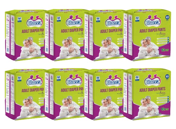 Eldeez Active Adult Diaper Pant MEDIUM size M (80 pcs)-image-34