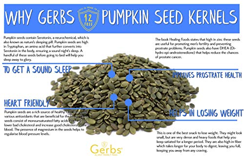 Gerbs Pumpkin Seed & Ground Meal Variety Pack | 32Oz Bag Of Raw Pumpkin Kernels, 32Oz Bag Ground Pumpkin Seed Meal, Top 14 Food Allergen Free, Non Gmo, Vegan, Keto, Paleo Friendly #TOP1