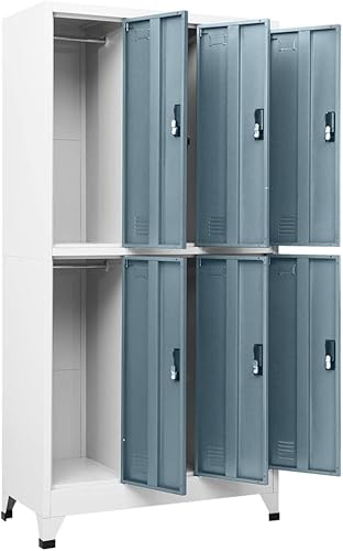 Miniatura 6 de YUHI-HQYD Armario de casillero organizador de almacenamiento de cubos estantes de armario estantes para almacenamiento con un tarjetero de nombre en