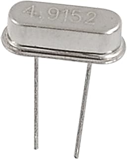 Aexit 10 x Passive Components 4.9152 MHz Crystal Oscillator HC-49S Crystals Low profil-e