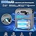Spopal Campingdusche Tragbare, [USB-Laden 8000mAh] Camping Dusche mit Pumpe, Mobile Dusche Outdoor Set mit Duschkopf und 2M Schlauch für Camping Garten Autowaschen Strand Reisen Haustier (Grau)