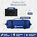 APEX FLOW Sandbags for Working Out – 1000D Nylon Weighted Training Bag with 4 Inner Sandbags, 8 Handles – Adjustable 40lb Sand Bag for Weight Training, Fitness, and Travel (Blue)
