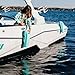MISSION Boat Gear Sentry 2.0 Boat Dock Fender Bumper (Aquamarine, 2 Piece)