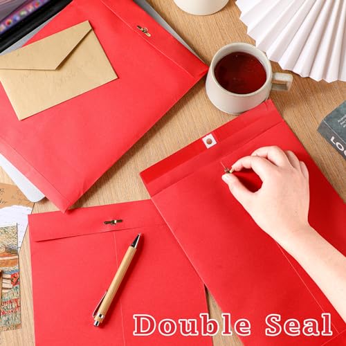 Mooliwe Envelopes Manilla 150 unidades, 9 x 12 envelopes de envio a granel, envelopes de catálogo Kr