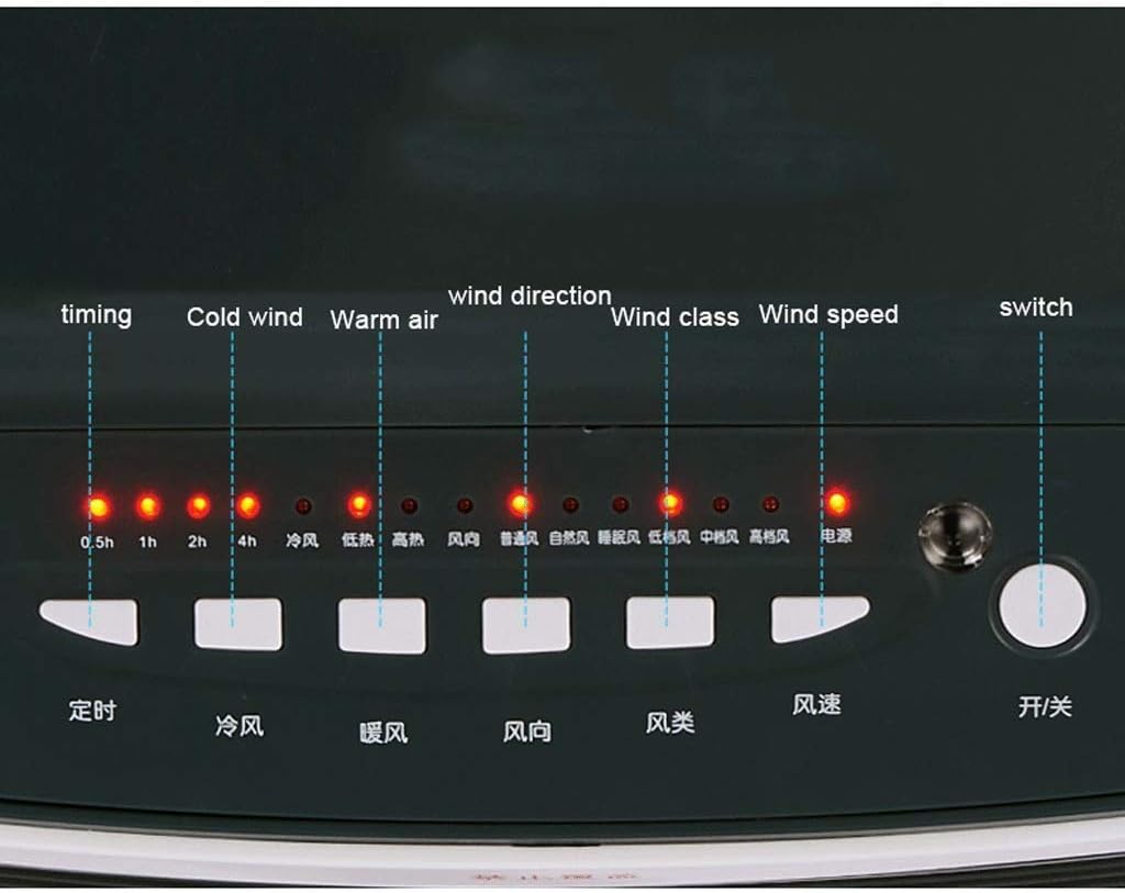 Air Cooler for Home Office Evapative Coolers Air Cooler Commercial Air Conditioning Fan Single Cold Type Household Mobile Small Air Conditioner (Color : Size :)