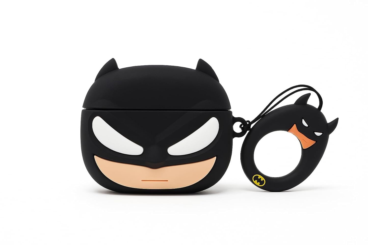 LATALI Cartoon Silicone Case Compatible with Apple AirPods Pro 3 (2025) Case Cover – Cute 3D Shockproof 360° Protective Skin Cover with Keychain | AirPods Pro 3nd Gen Case (Bat-Man)-image-24