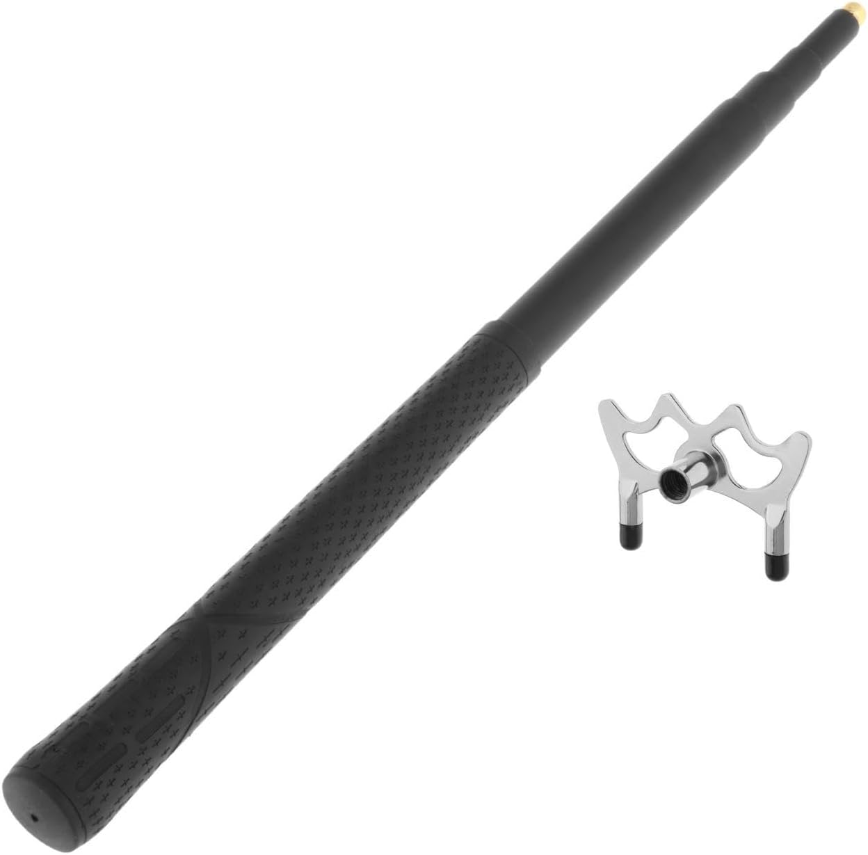 Retractable Pool Bridge Sticks, Billiards Cue Sticks Bridge with Removable Bridge Head, Anti Slip Handle Billiards Pool Cue Accessory, Low Fork with Foot