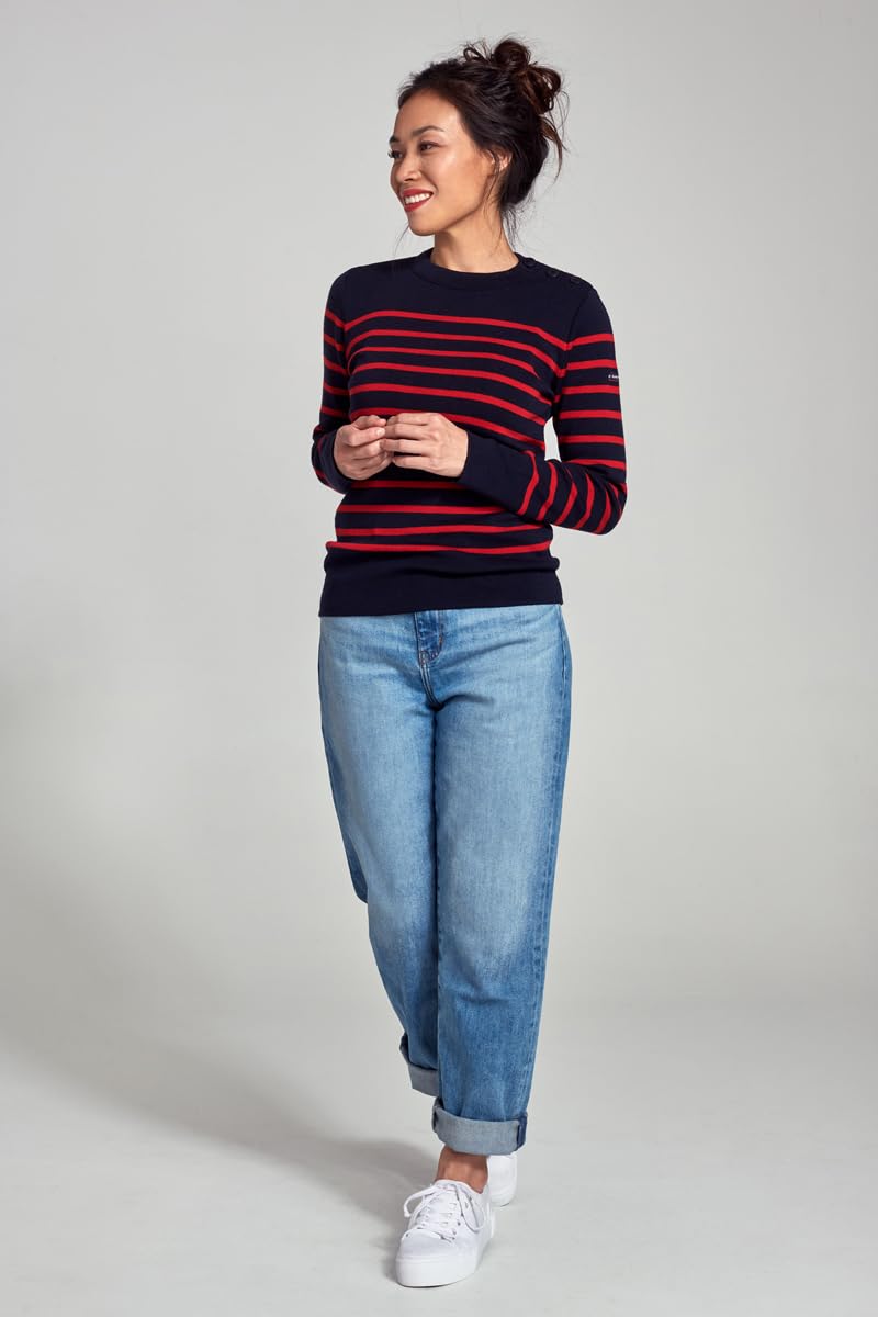 Armor Lux Sweter Kobiety Pull Marin "Briac" Femme
