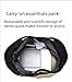 2025 New fashionable waterproof fitness bag for men and women, large capacity dry and wet separation, single-shoulder crossbody for travel (black)