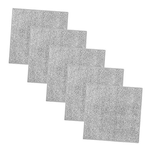 NIYANGLE 5Piezas Toallas De Microfibra Absorbentes para Cocina Paquete De Flexibles para Limpieza Hogar Color