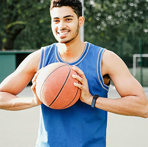 CeMiKa Correas Silicona Compatible con Correa Fitbit Charge 5/Correa Fitbit Charge 6, Bandas Ajustable Impermeable Deportivas Suaves Transpirables para Correa Charge 5/Charge 6, Pequeño Ggrande - imagen 6