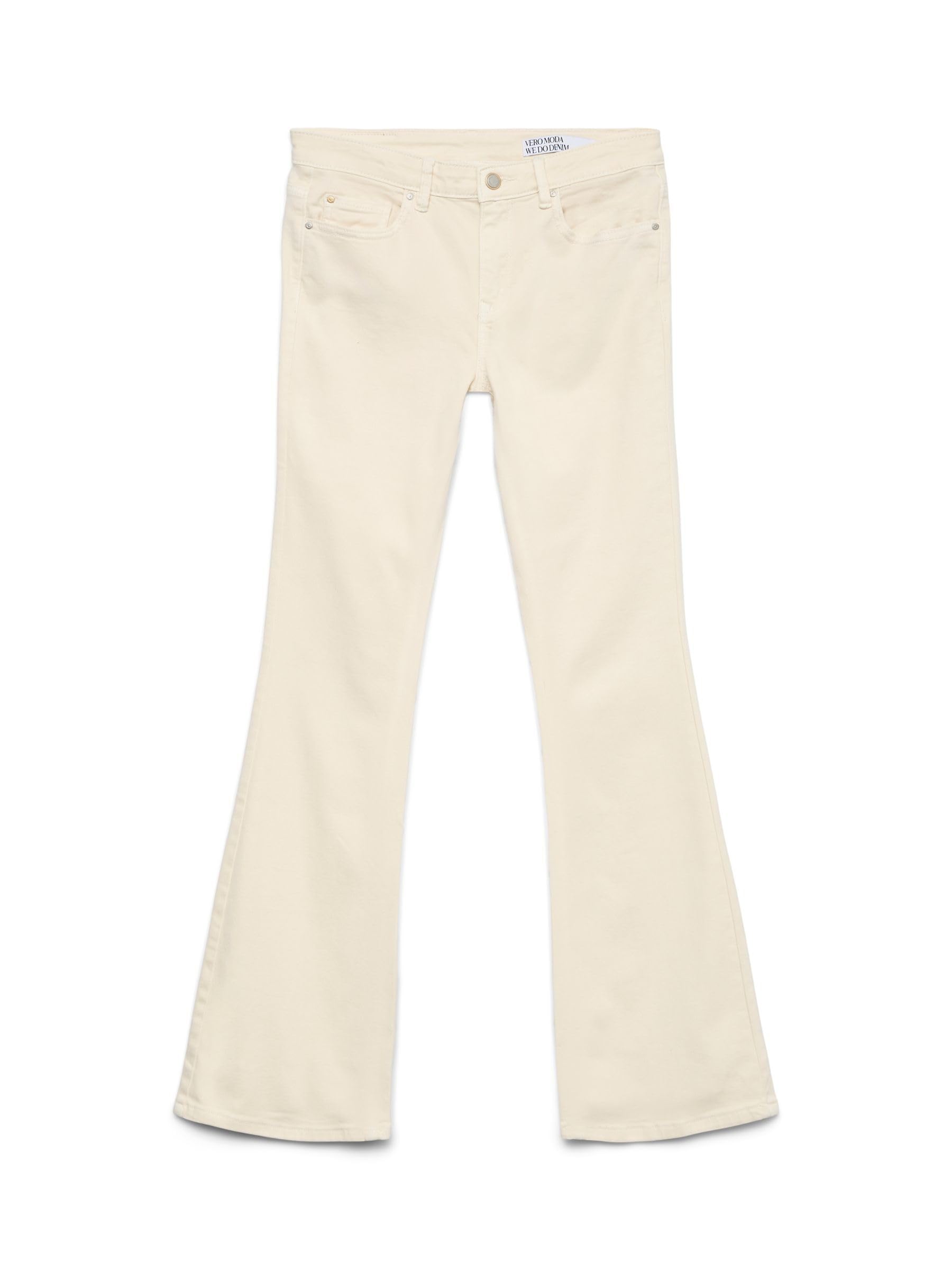 VERO MODA Female Ausgestellt VMFLASH Mid Rise Ausgestellt Jeans