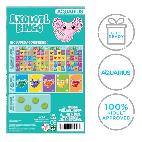 Axolotl Family Bingo juego de mesa para 2 a 18 jugadores miniatura 3