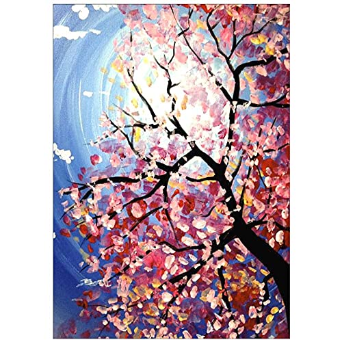 Kit Diamant Peinture 5D Grand Format 80x180cm Motif Petit Arbre Mosaïque Intégrale