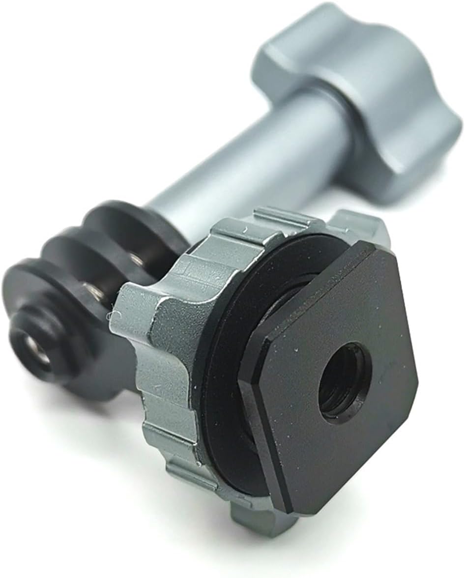 Rotatable Hot Shoe Adapter Bracket High Speed Equipment High Strength Aluminum Accessories Aluminum Camera Mount Bracket for Hero9/10/8/7/6 Camera