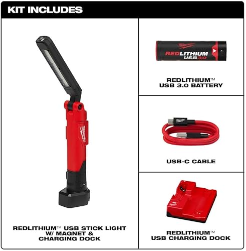 Miniatura 2 de Milwaukee Herramienta eléctrica RedLithium Usb Stick Light