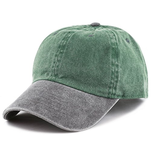 Image of The Hat Depot 100% Cotton Pigment Dyed Low Profile Dad Hat Six Panel Cap