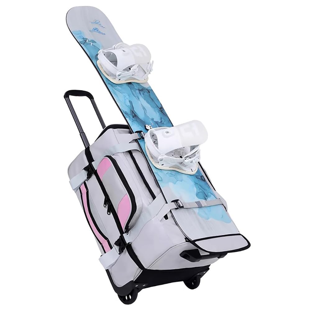 Mochila para Botas De Esquí, Bolsa Multifuncional para Equipaje De Esquí Al Aire Libre, Mochila para Esquí Y Snowboard, Bolsas para Botas De Snowboard para Viajes En Avión