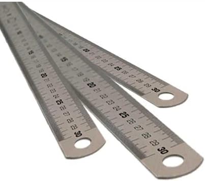 Mas 30 cm  elik Cetvel, Gri M8691217233002