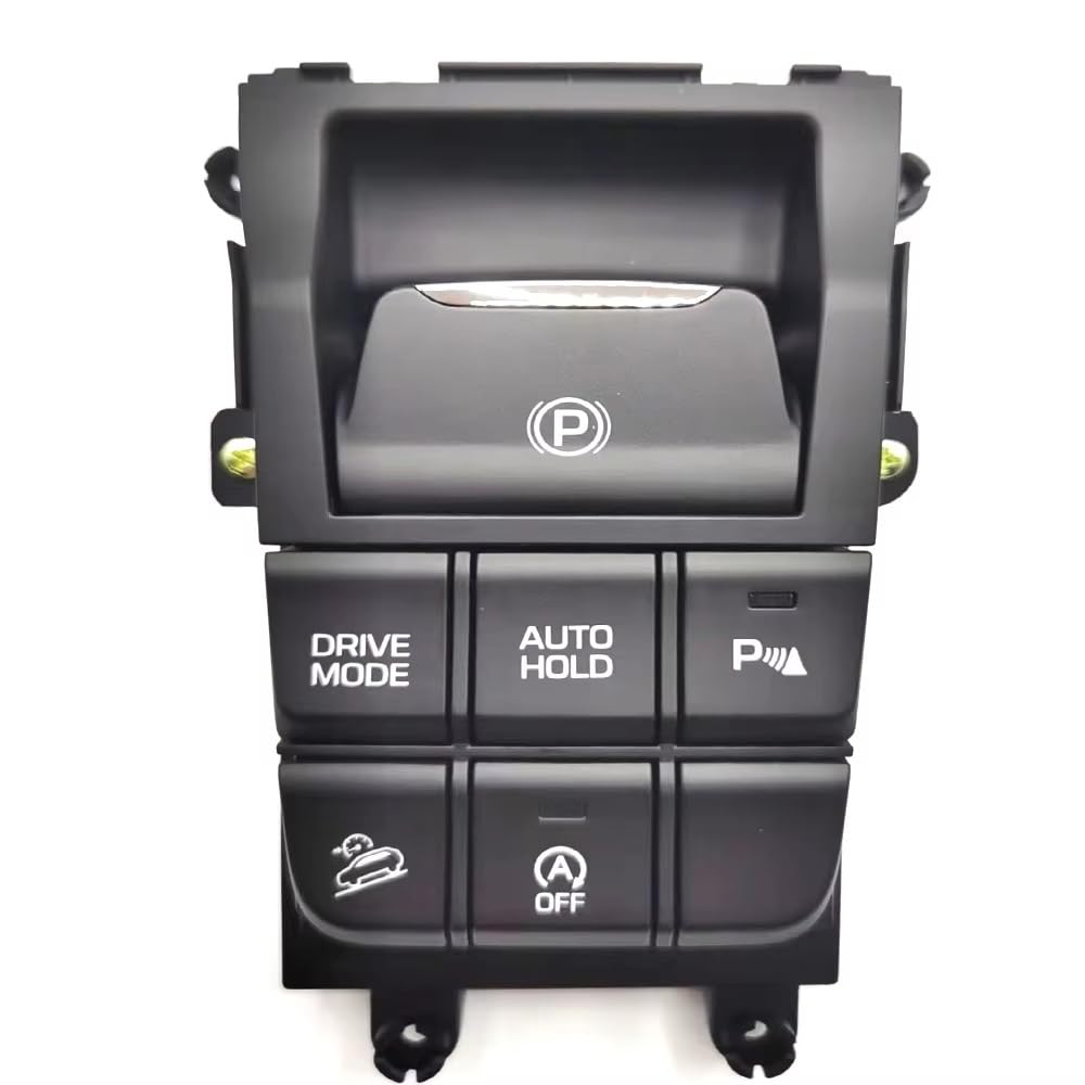 NATWEE Pulsante Freno A Mano Compatibile con Hyundai per Tucson 2016 2017 Interruttore Freno a Mano elettronico Interruttore Console Flusso Completo 93300-D3010