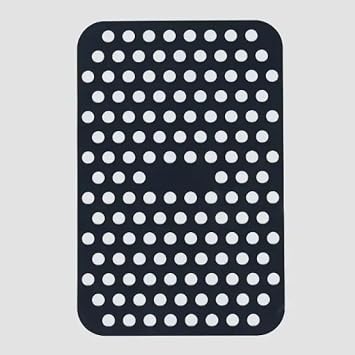 Silikon Pişirme Kağıdı, Çok Amaçlı, Air Fryer, Fırın, Tencere ve Mikrodalga Uyumlu, Yanmaz Yapışmaz Sürekli Kullanıma Uygun Delikli Yıkanabilir Pişirme Matı 20x13 cm 1 Adet