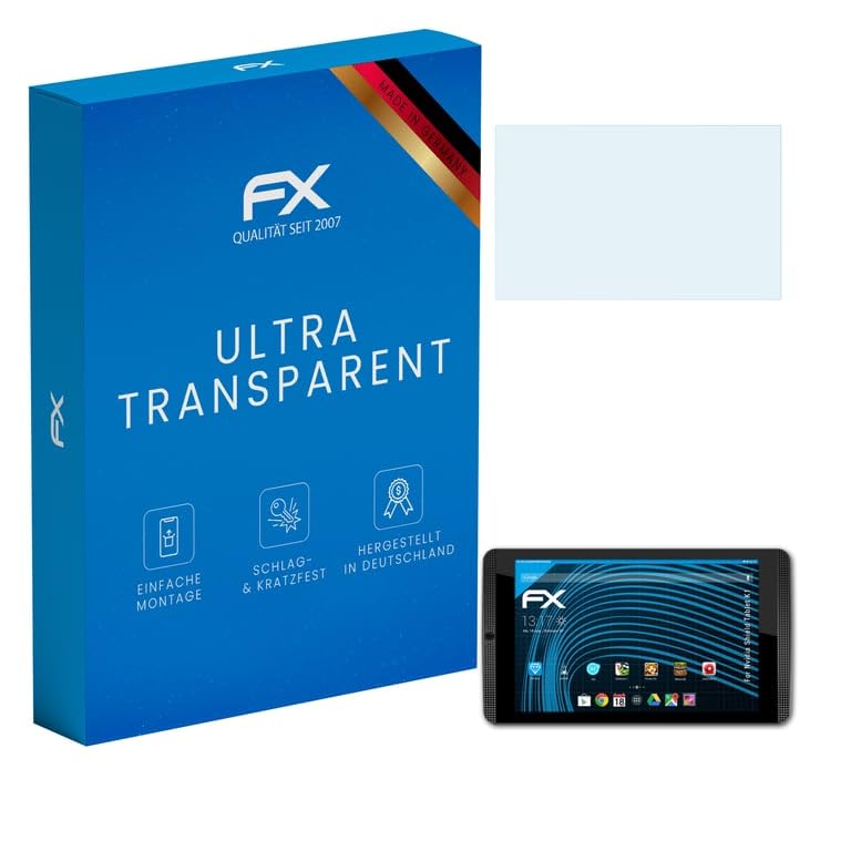 atFoliX Lámina Protectora de Pantalla compatible con Nvidia Shield Tablet K1 Película Protectora,...
