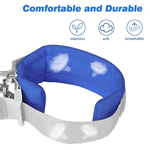 Zooawa Toddler Leash, Toddler Kids Harness Anti Lost Wrist Link With Magnetic Lock, Reflective Safety Baby Child Walking Wristband Leash For 2,3,4 Years Old Boys Girls, Blue #TOP7